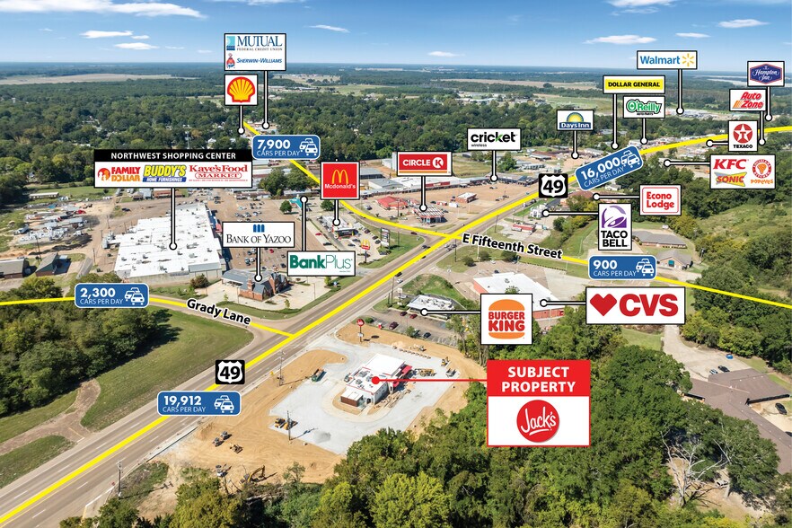 More Photos Of 1412 Jerry Clower Blvd, Yazoo City General Retail For Sale