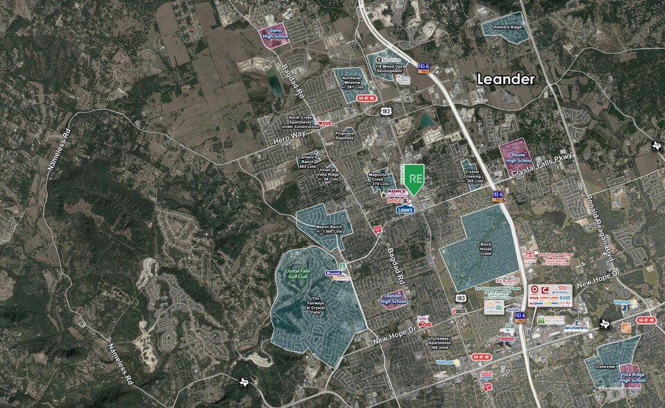 More Photos Of 1395 US Highway 183, Leander Unknown For Lease