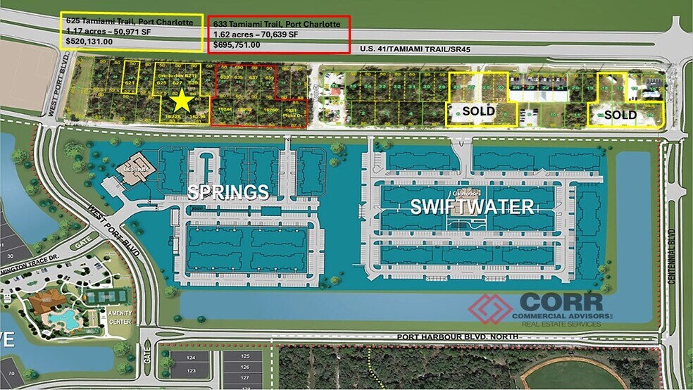 Primary Photo Of 625 Tamiami Trl, Port Charlotte Land For Sale