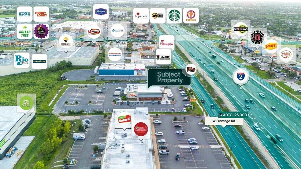 More Photos Of 1411 W Expressway 83, Weslaco Restaurant For Sale