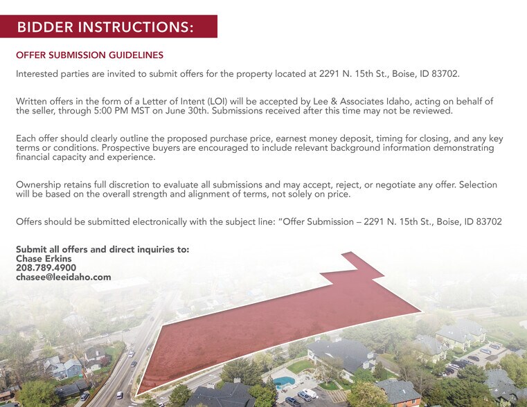 More Photos Of 2291 15th st, Boise Land For Sale