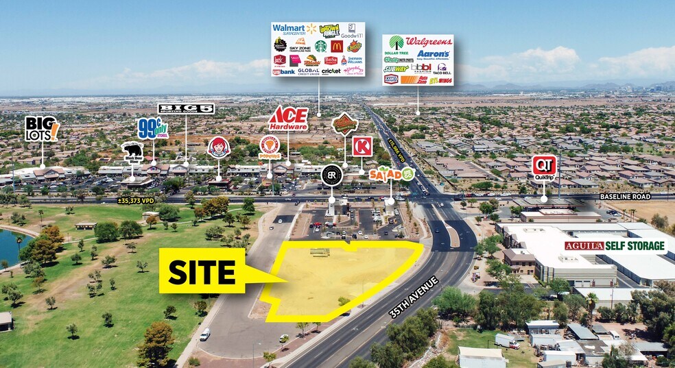 Primary Photo Of SW Baseline & 35th Ave, Laveen Land For Sale