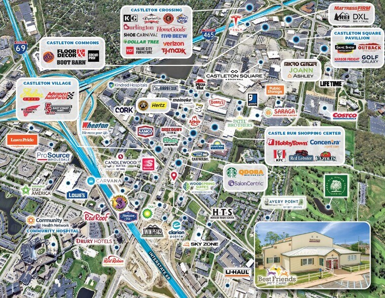 More Photos Of 8224 N Bash St, Indianapolis Veterinarian Kennel For Sale