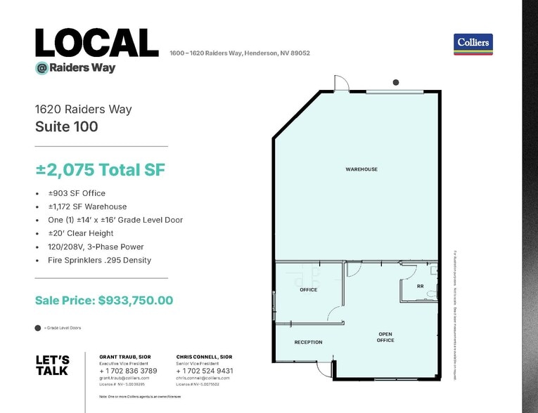 More Photos Of 1620 Raiders Way, Henderson Warehouse For Sale