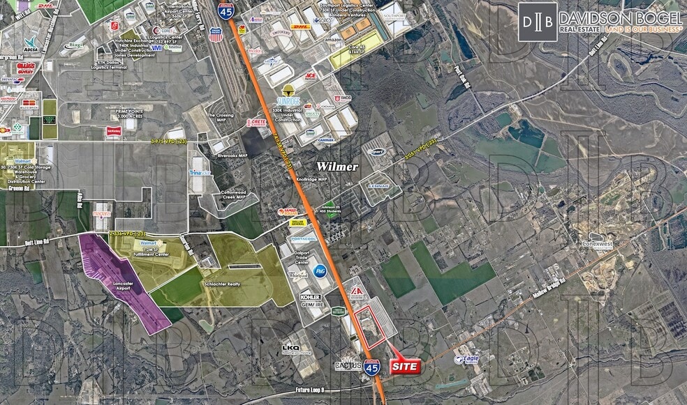 More Photos Of 6800 S Interstate Highway 45, Wilmer Showroom For Lease