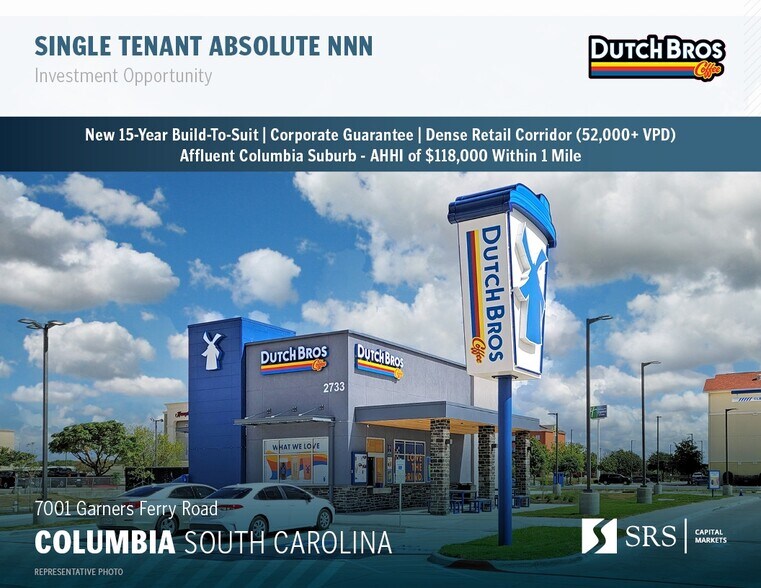 Primary Photo Of 7001 US 378, Columbia Fast Food For Sale