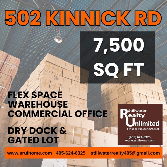 Primary Photo Of 502 S Kinnick Rd, Stillwater Warehouse For Lease