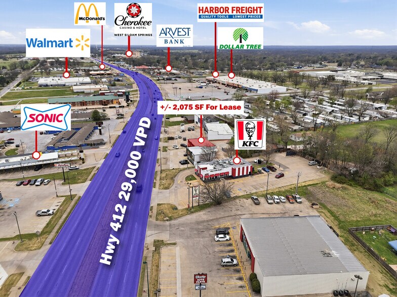 More Photos Of 1117-1123 US-412 Hwy, Siloam Springs Unknown For Lease