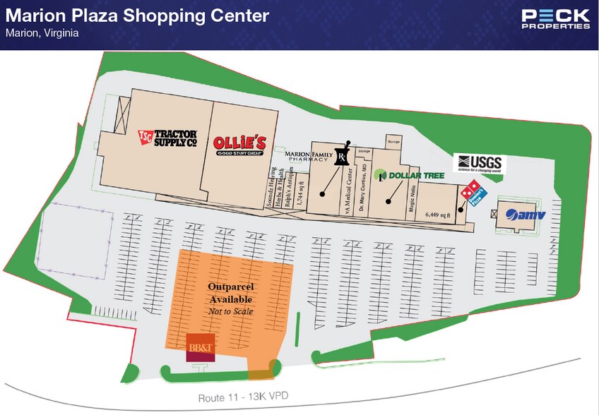 Primary Photo Of 1571 N Main St, Marion Freestanding For Sale