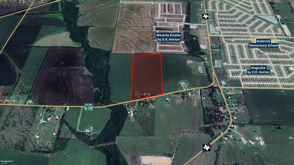 Primary Photo Of County Road 638 @ FM 1777, Royse City Land For Sale