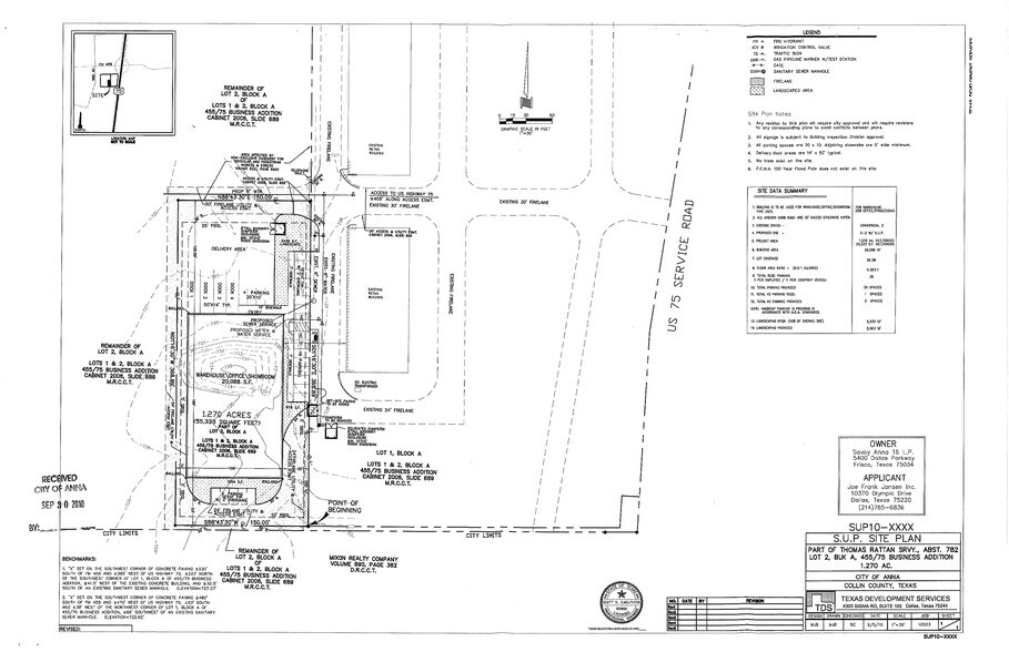 More Photos Of 820 S Central Expy, Anna Warehouse For Sale