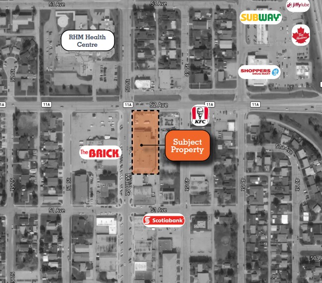 More Photos Of 5127 50 St, Rocky Mountain House Storefront For Sale