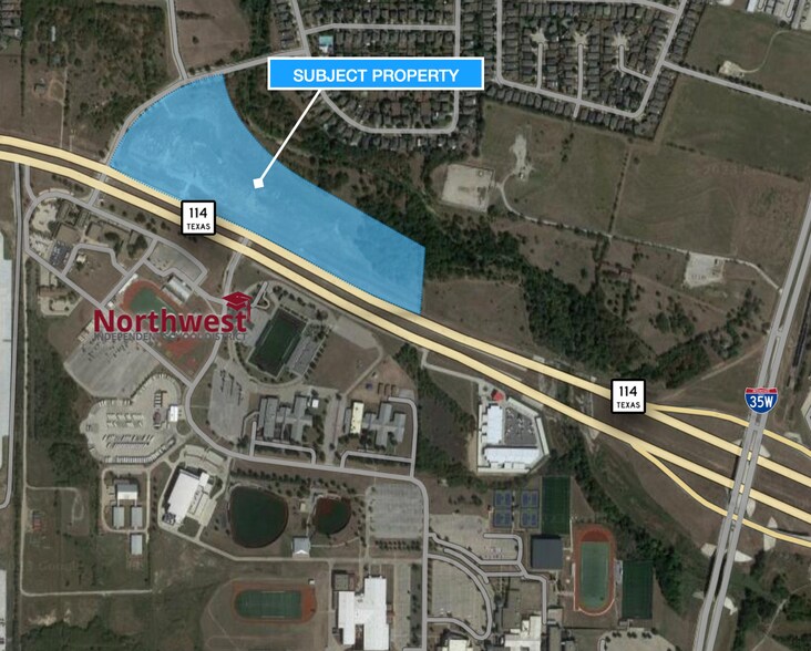 More Photos Of Highway 114 @ Texan Drive, Justin Land For Sale