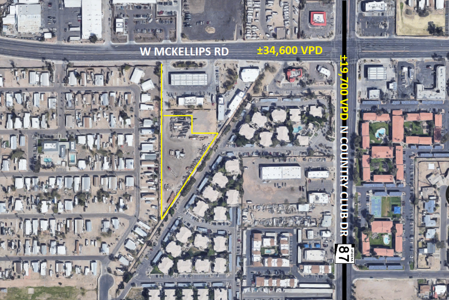 Primary Photo Of 509 W. McKellips, Mesa Land For Sale