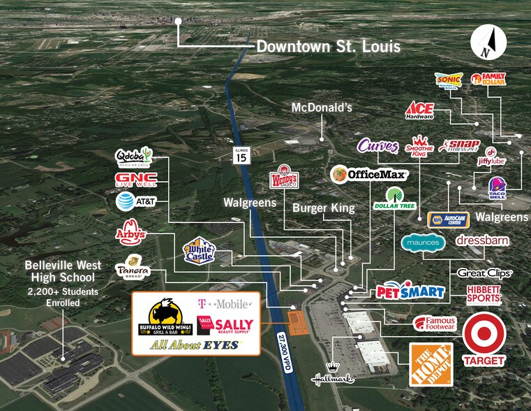 More Photos Of 5650 Belleville Crossing St, Belleville Storefront For Lease