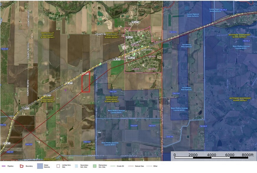 Primary Photo Of 12050 S FM 471, La Coste Land For Sale