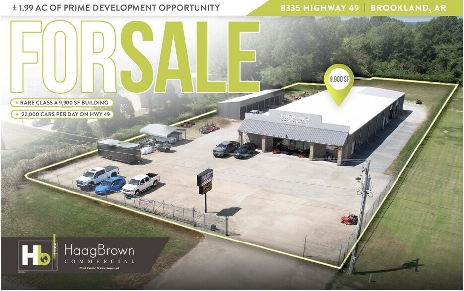 Primary Photo Of 8335 Highway 49 N, Brookland Auto Repair For Sale