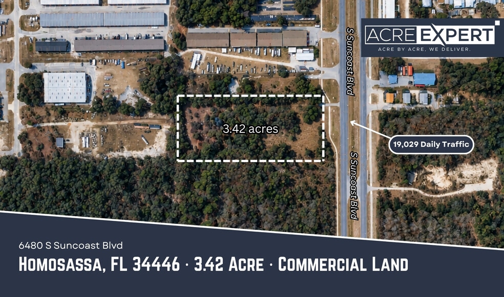 Primary Photo Of 6480 S Suncoast Blvd, Homosassa Land For Sale