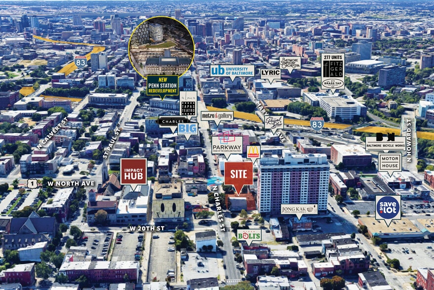 More Photos Of 1910 N Charles St, Baltimore Storefront Retail Office For Sale