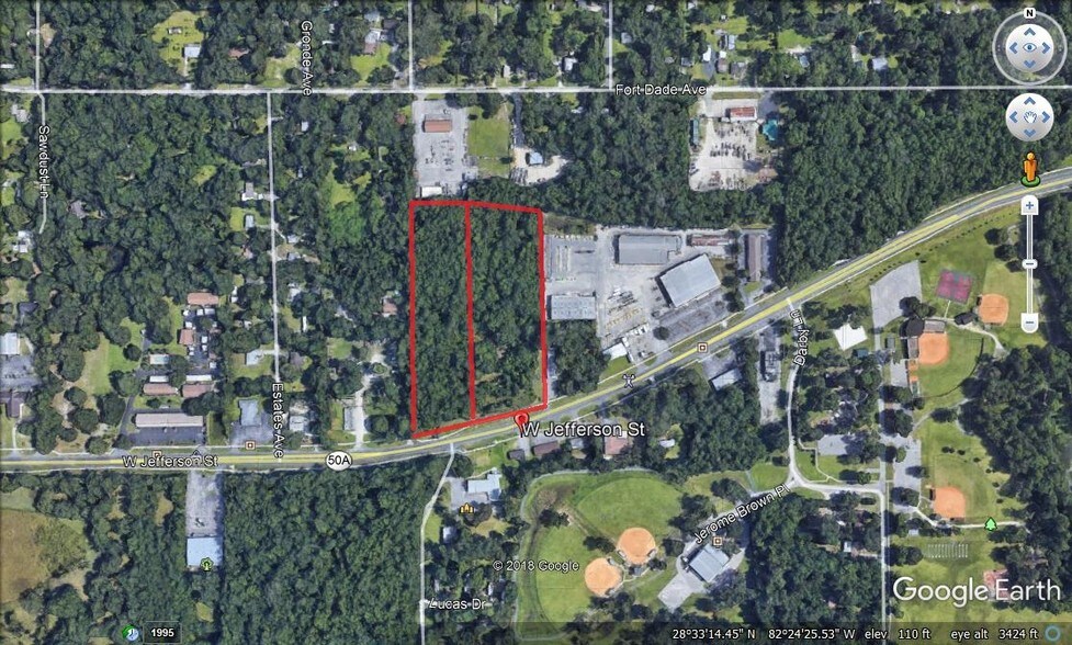 Primary Photo Of 0 W Jefferson St, Brooksville Land For Sale