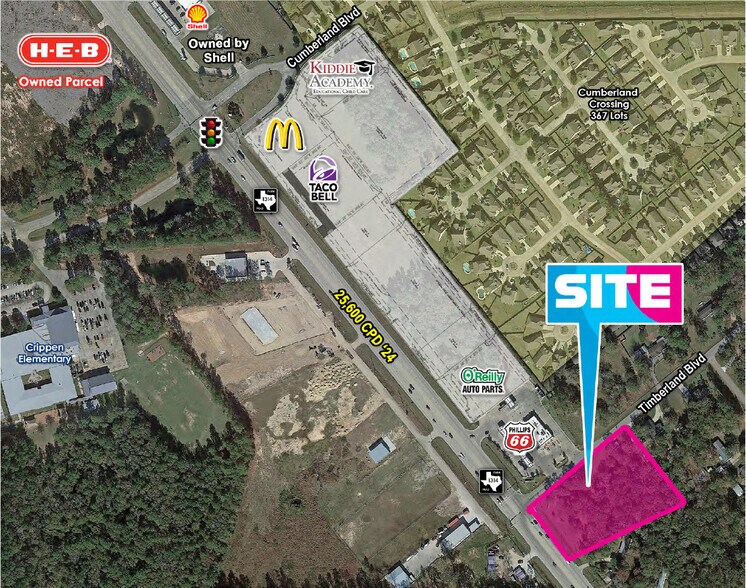 More Photos Of FM 1314 & Timberland Blvd, Porter Land For Sale