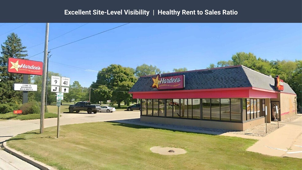 Primary Photo Of 220 Green St, Bushnell Fast Food For Sale