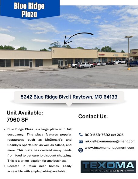 More Photos Of 5210-5252 Blue Ridge Blvd, Raytown Unknown For Lease