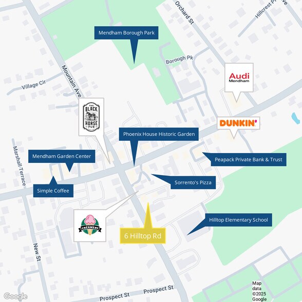 More Photos Of 6 Hilltop Rd, Mendham Freestanding For Sale