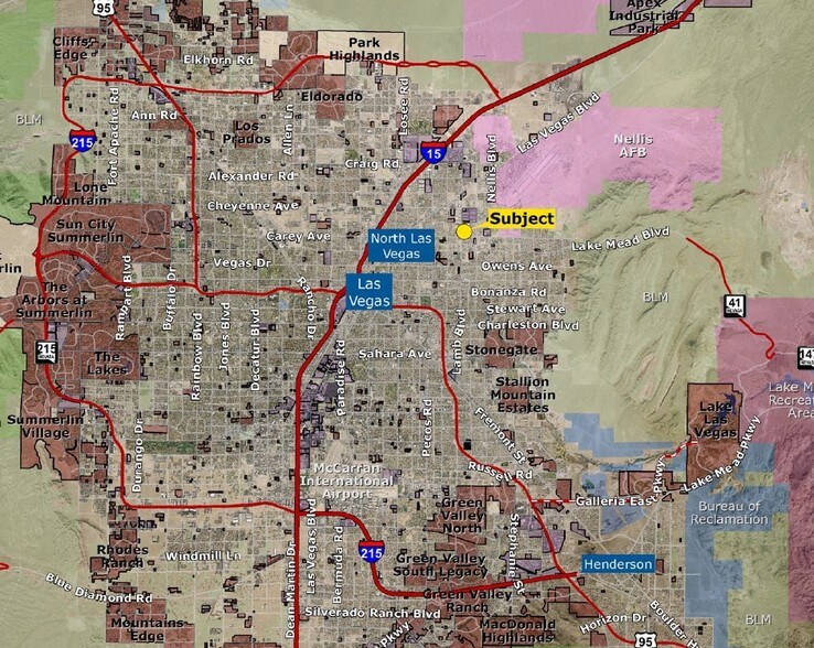 More Photos Of Lamb Blvd, Las Vegas Land For Sale