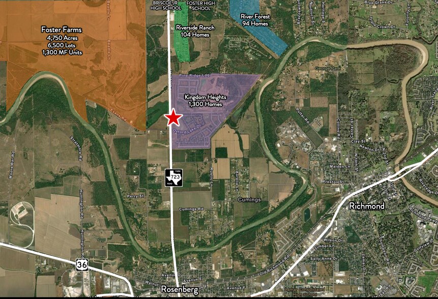 More Photos Of 2406 Farm to Market Road 723, Rosenberg Land For Sale