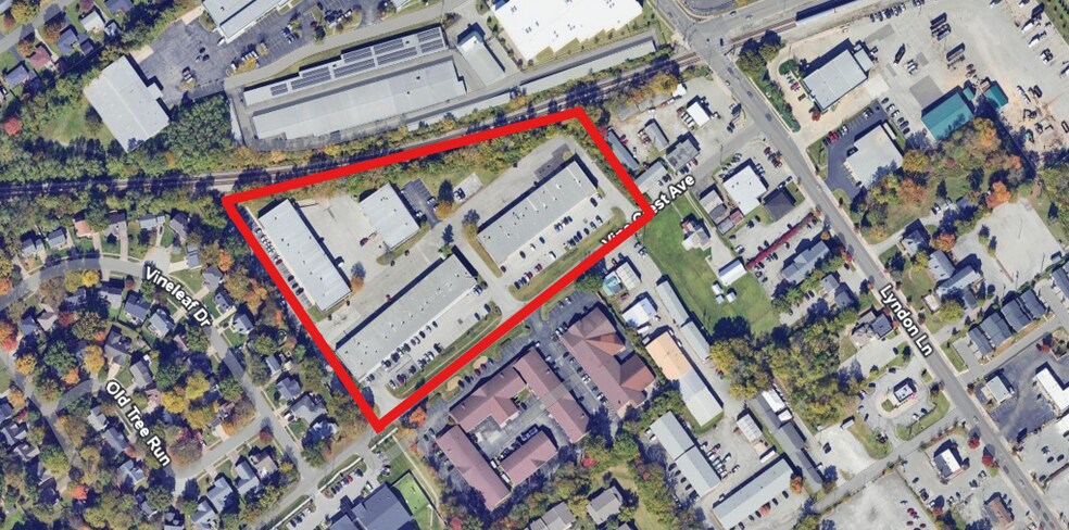 More Photos Of 8003 Vinecrest Ave, Louisville Light Manufacturing For Lease