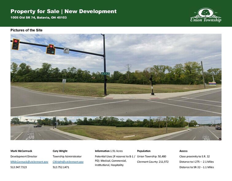 More Photos Of 1005 Old State Route 74, Batavia Land For Sale