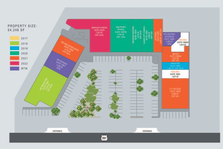 More Photos Of 15665-15689 San Pedro Ave, San Antonio Unknown For Lease