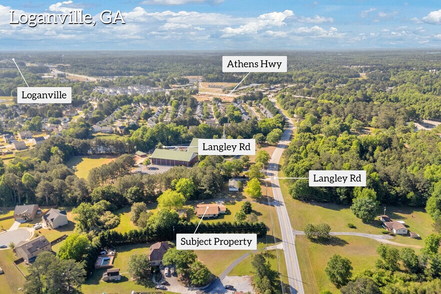 More Photos Of 3136 Langley Rd, Loganville Storefront Retail Office For Sale