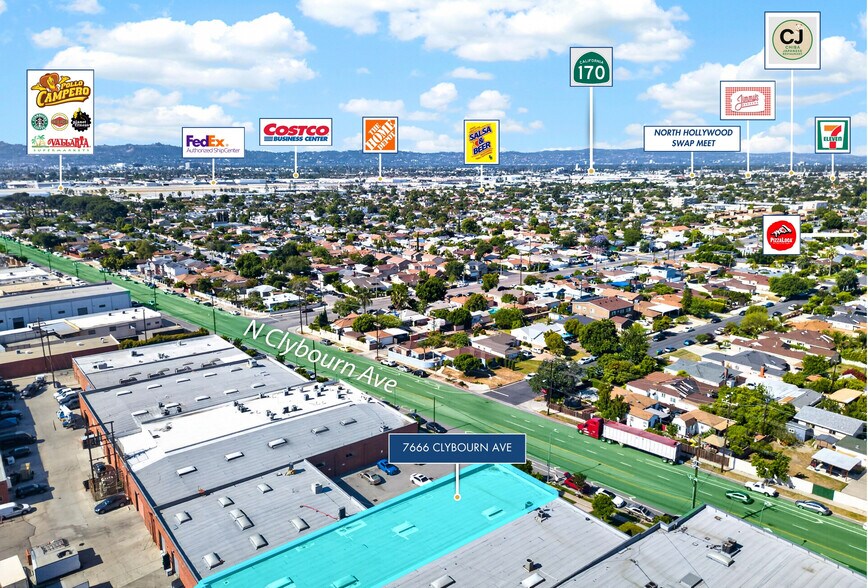 More Photos Of 7608-7684 N Clybourn Ave, Sun Valley Light Manufacturing For Lease