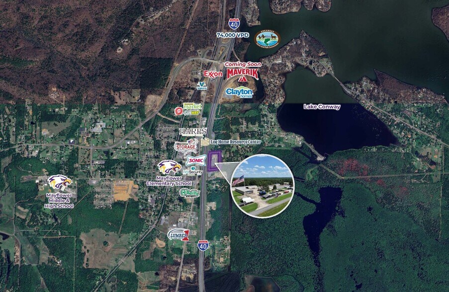 More Photos Of 65-67 Interstate Dr, Mayflower Industrial For Sale