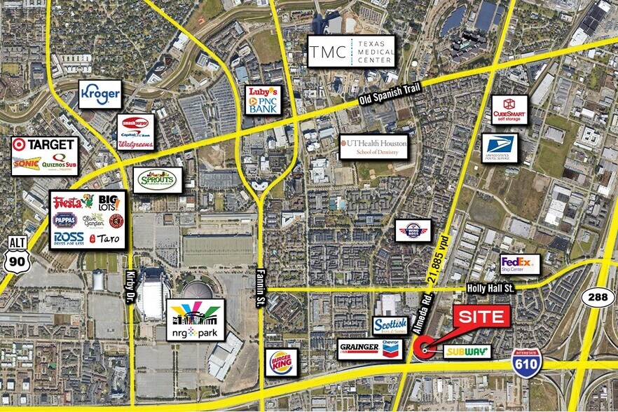 More Photos Of 8549 Almeda Rd, Houston General Retail For Sale