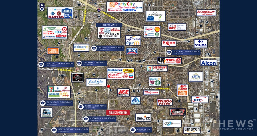 Primary Photo Of 4520 Sycamore School Rd, Fort Worth Land For Sale