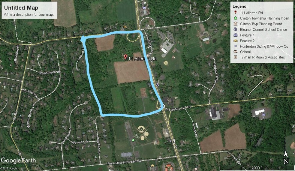 111 Allerton Rd, Annandale, NJ 08801 Land For Sale