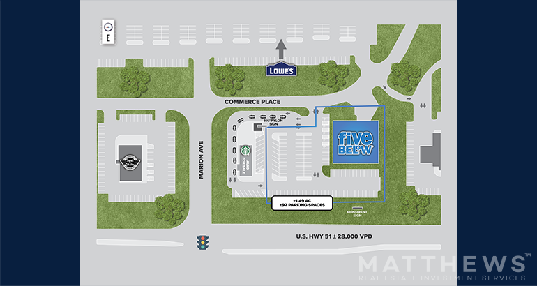 More Photos Of 994 U.S. 51, Forsyth Freestanding For Sale