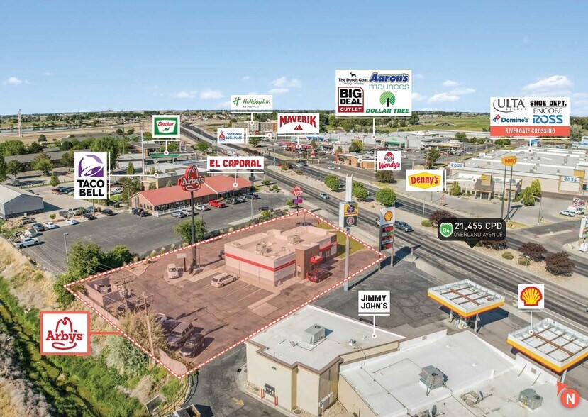 More Photos Of 594 N Overland Ave, Burley Fast Food For Sale