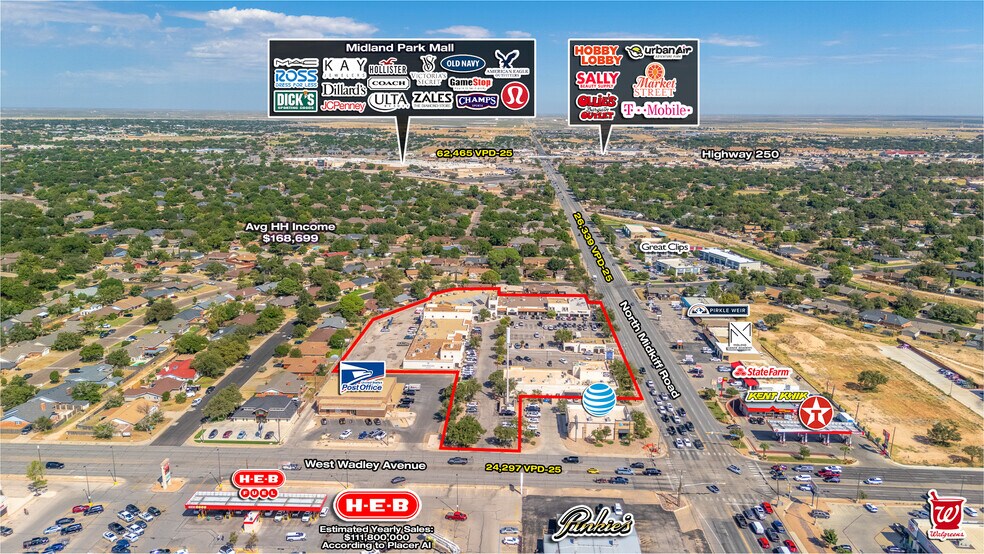 More Photos Of 3303 N Midkiff Rd, Midland Storefront For Sale