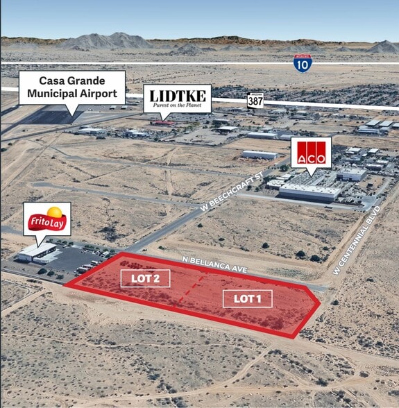 Primary Photo Of 3015-3037 N Bellanca Ave, Casa Grande Land For Sale