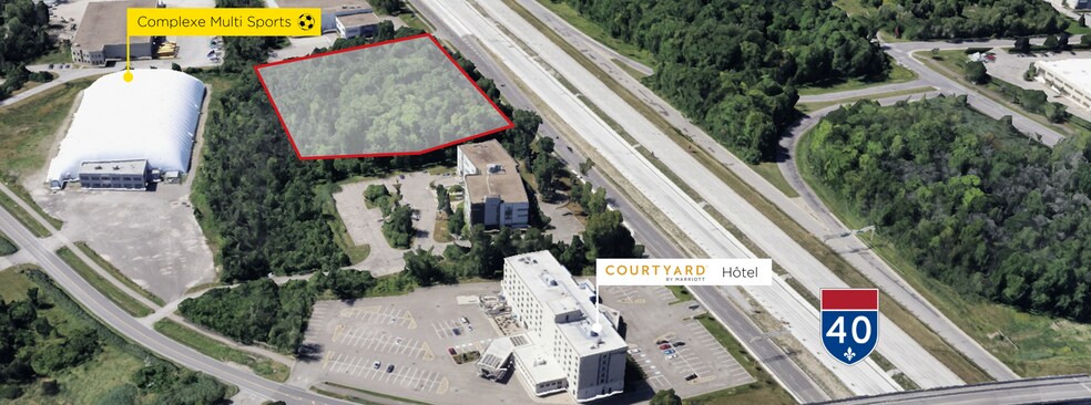 More Photos Of Hwy Trans-Canada, Baie-d'Urfé Land For Sale