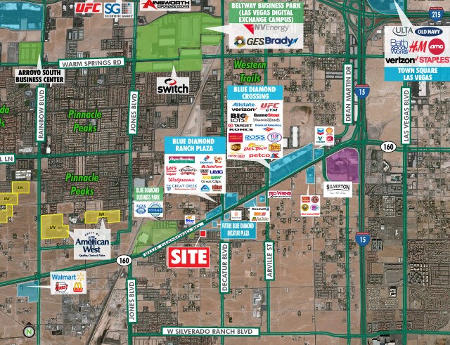 More Photos Of Blue Diamond Rd @ Edmond St, Las Vegas Land For Sale