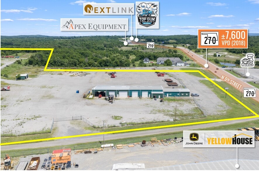 More Photos Of 104 N 9th St, Alderson Warehouse For Sale
