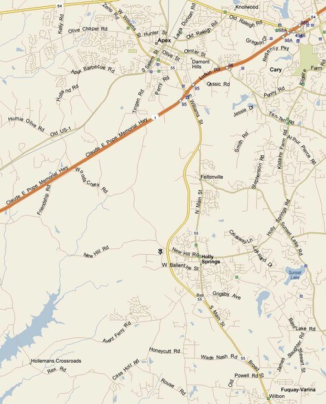 More Photos Of 111-121 Thomas Mill Rd, Holly Springs Flex For Lease