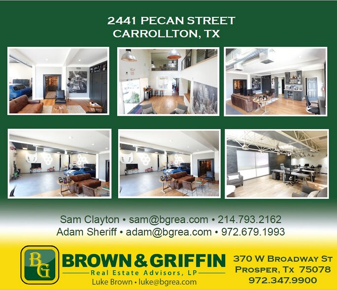 More Photos Of 2441 Pecan St, Carrollton Office For Lease