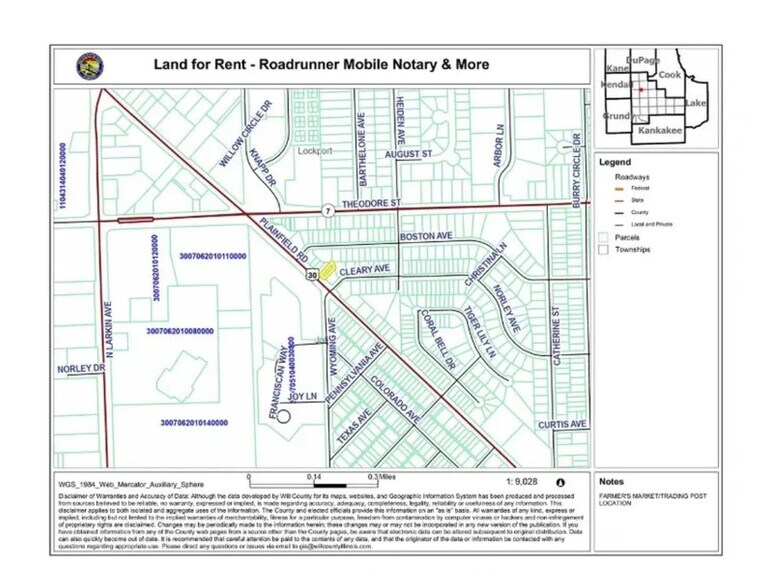 More Photos Of 1507 Plainfield rd, Joliet Land For Lease
