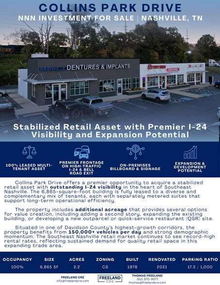 More Photos Of 504 Collins Park Dr, Antioch Freestanding For Sale